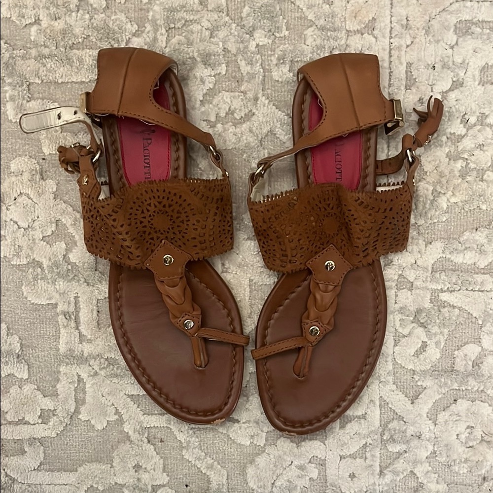 Brown Leather Sandals - 39 

Free with any bundle!